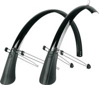 SKS Commuter Bike Mudguard Set With Spoiler 45mm 28 inch