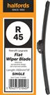 Halfords R45 Wiper Blade - Flat Upgrade - Single