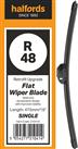 Halfords R48 Wiper Blade - Flat Upgrade - Single