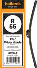 Halfords R55 Wiper Blade - Flat Upgrade - Single