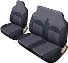 Cosmos Celsius Commercial Front Seat Covers Black/Grey