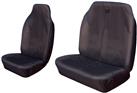 Cosmos Hi Back Single + Double Seat Covers Black/Blue