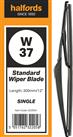 Halfords W37 Wiper Blade - Single