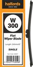 Halfords Rear Flat Wiper W300