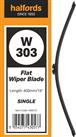 Halfords Rear Flat Wiper W303
