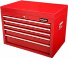 Halfords 5 Drawer Top Chest - Red