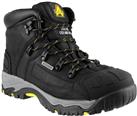 Ambler Waterproof Safety Boot - Black, Size 10