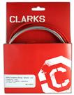 Clarks Stainless Steel Universal Front And Rear Brake Cable Kit - Red