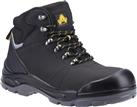 Ambler Water Resistant Safety Boot - Black, Size 10