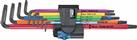 Wera 967/9 Tx Xl Multicolour Hf 1 L-Key Set With Holding Function 9Pcs