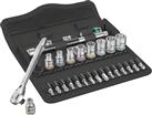 Wera 8100 Sa 8 Zyklop Metal Ratchet Set With Switch Lever 1/4 Drive
