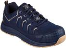 Skechers Malad Ii Mens Safety Trainers - Navy/Tan - Size 10