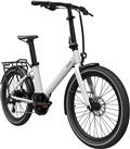 Eovolt Evening Step Through Electric Folding Bike - Moon Grey - 24 Inch Wheel