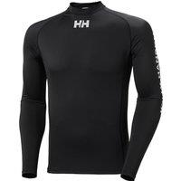 Helly Hansen Men's Waterwear Protective Sailing Rashguard Black XL