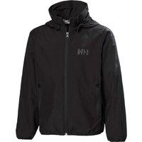 Helly Hansen Juniors' Flight Rain Jacket Black 152/12