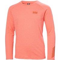 Helly Hansen Juniors' Loen Technical Base Layer Top Pink 176/16