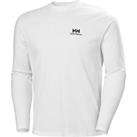 Helly Hansen Men's Yu20 Long Sleeve Soft Cotton T-Shirt White XS