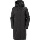 Helly Hansen Women Victoria Insulated Rain Coat With Hood Black XS