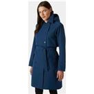 Helly Hansen Women's Jane Insulated Trench Coat Blue L