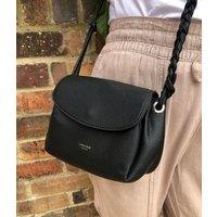 Black Louise Soft Crossbody Bag
