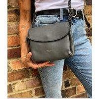 Grey Louise Soft Crossbody Bag