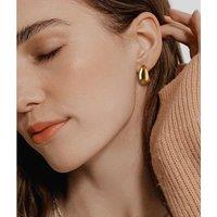 Gold Teardrop Earrings