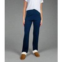 Navy Loungewear Plain Pyjama Bottoms Size 6R