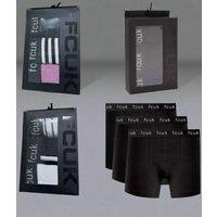 Men's Branded Boxer Shorts 3 Pack Size M