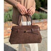 Brown City Tote Handbag