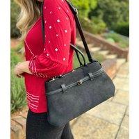 Black City Tote Handbag