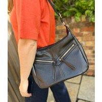 Coffee Large Crossbody Handbag