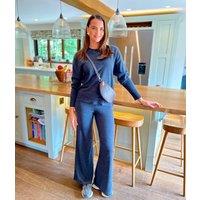 Grey Round Neck Merino Wool Co-Ord Set Size 6/8