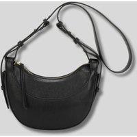 Black Cassie Crescent Bag