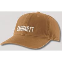 Tan & White Carhartt Embroidered Cap
