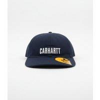 Navy & White Carhartt Embroidered Cap