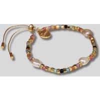 POM Multicolour Bead & Pearl Bracelet