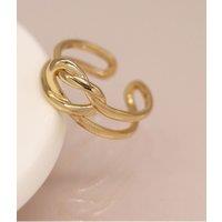 POM Gold Infinity Knot Ring
