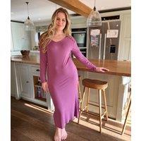 Pink Lace Insert Nightdress Size 10/12