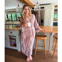 Mauve Josette Dressing Gown Size 4/6