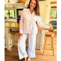 Strawberry Print Cotton Modal Pyjama Set Size 12R