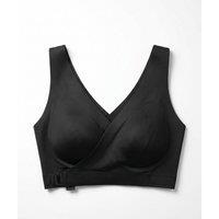 Black Front Fastening Posture Bra Size 16D-E