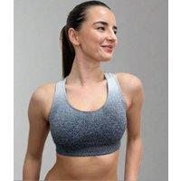 Grey Padded Sports Bra Size 6/8