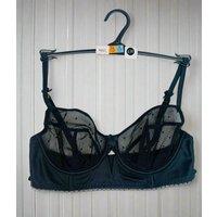 Black Boutique Balcony Bra Size 40C