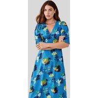 Deena Floral Midi Dress 8 10 Size 10