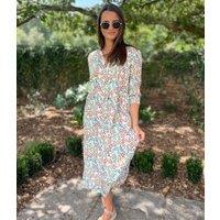 Brakeburn Floral Paisley Midi Dress Size 10