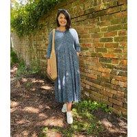 Brakeburn Abstract Spot Maxi Dress Size 12