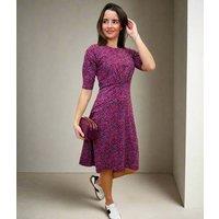 Pink Cassandra Jersey Swing Dress Size 22