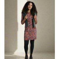 Shafika Ditsy Jersey Tunic Dress Size 8