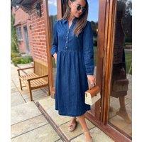 Brakeburn Ashmore Denim Shirt Dress Size 10