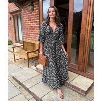 Khaki Naples Midaxi Dress Size 10/12